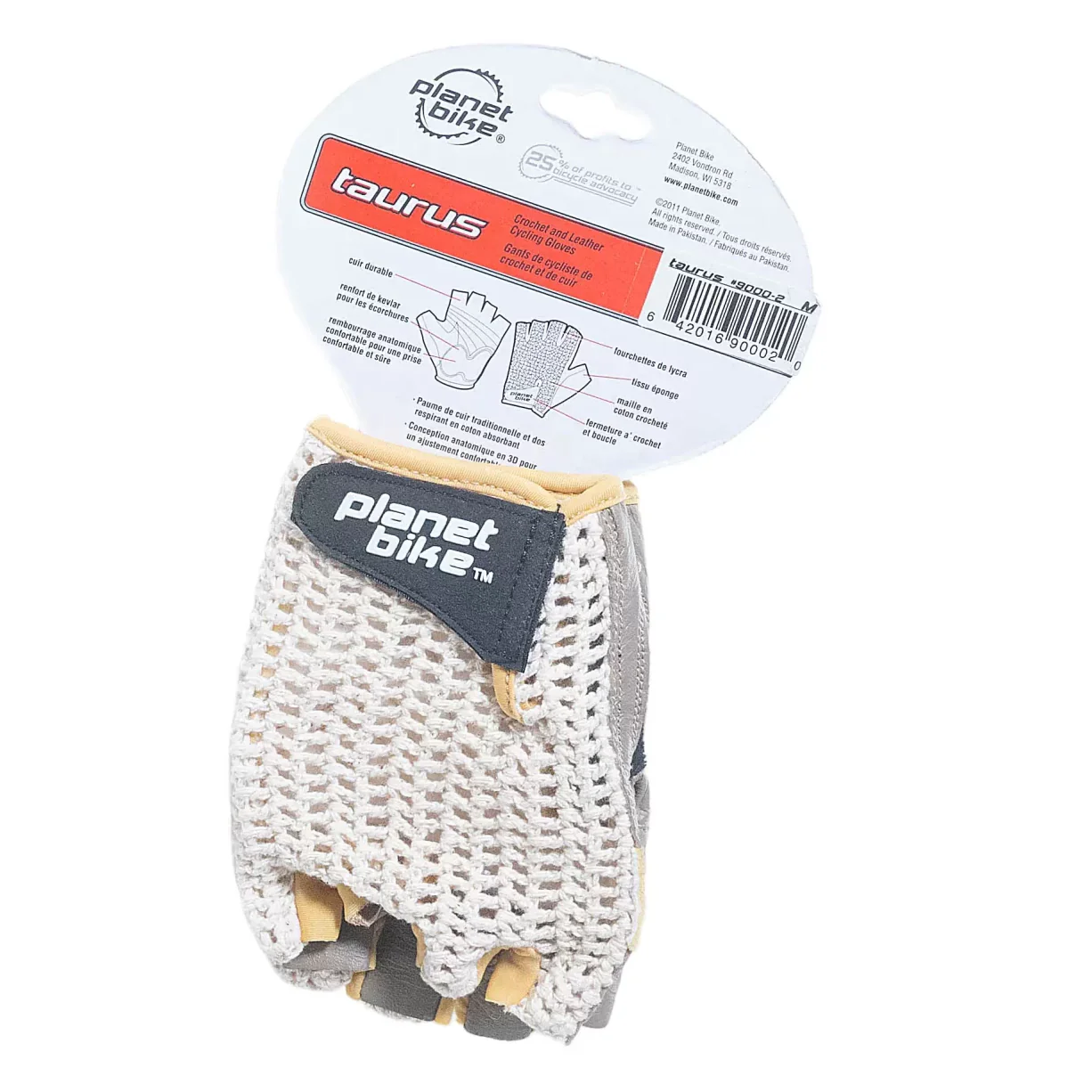 Planet Bike Taurus Cycling Glove - Unisex - Image 2