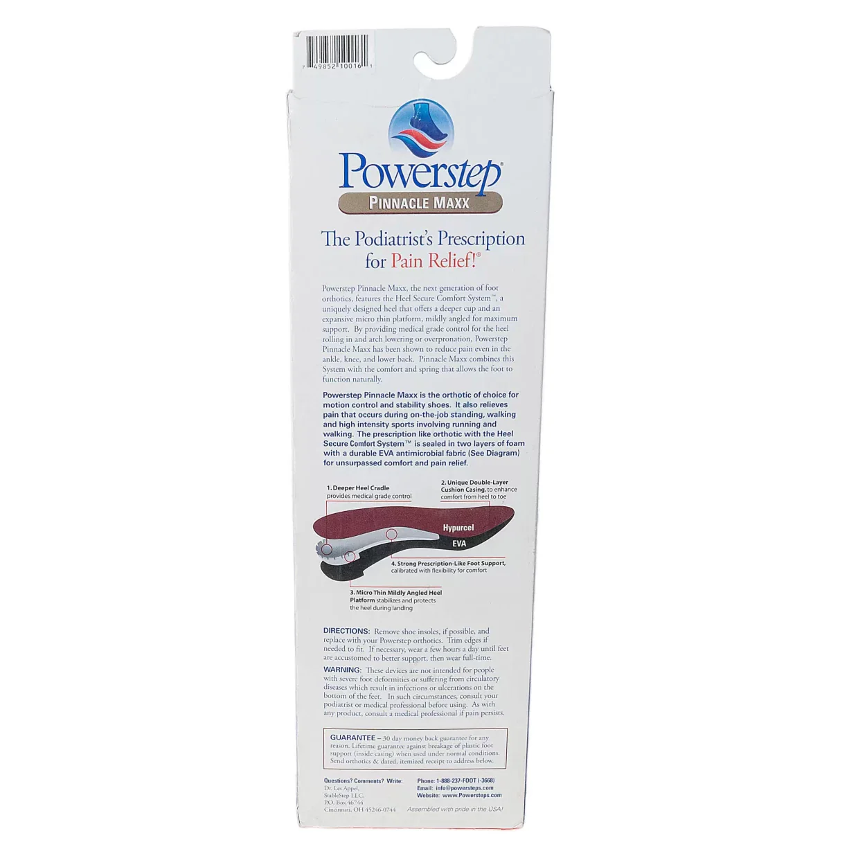 PowerStep Pinnacle Maxx Insole - Image 2