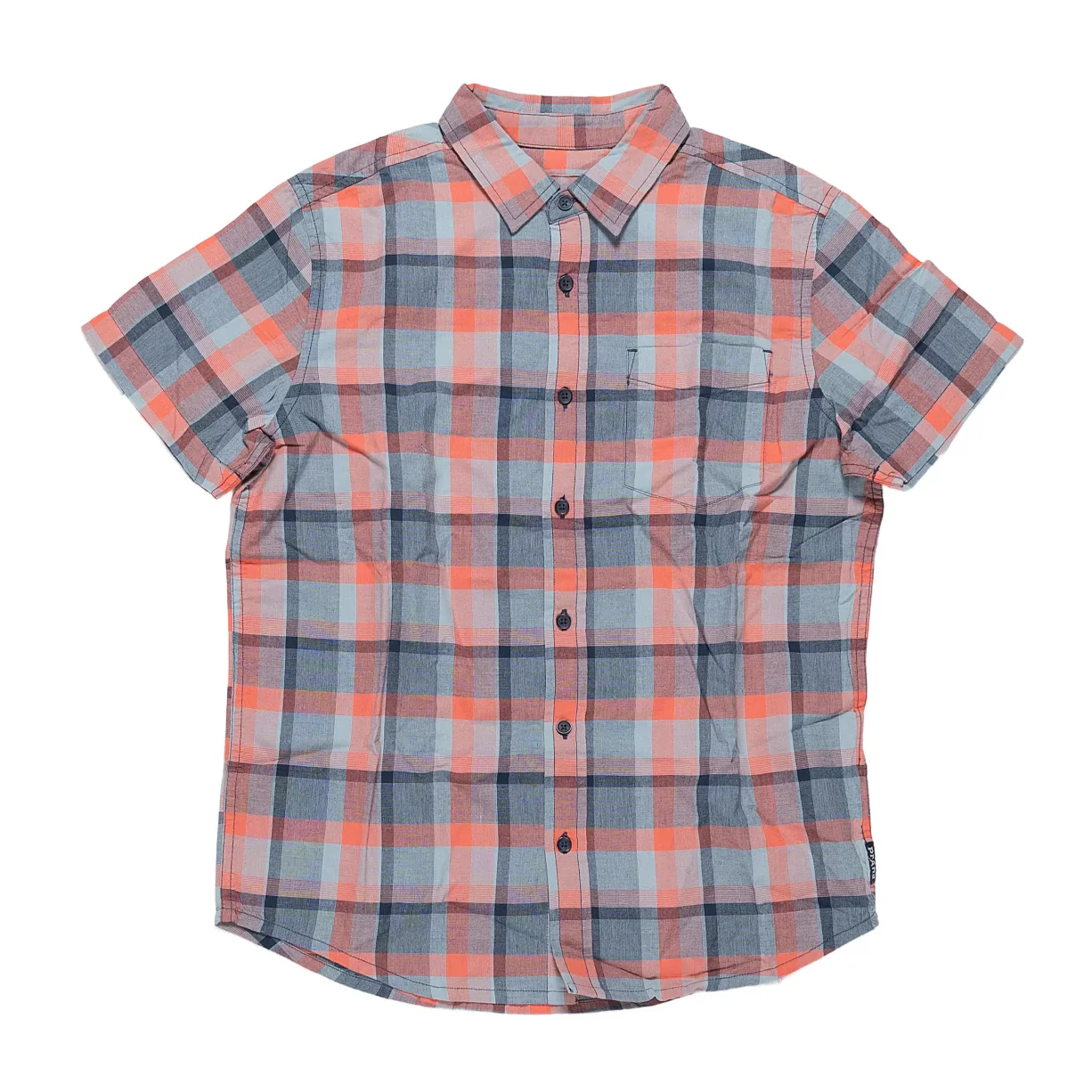 PrAna Organic Cotton Short Sleeve Button Up Shirt - Men's