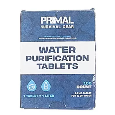 Primal Survival Gear Water Purification Tablets