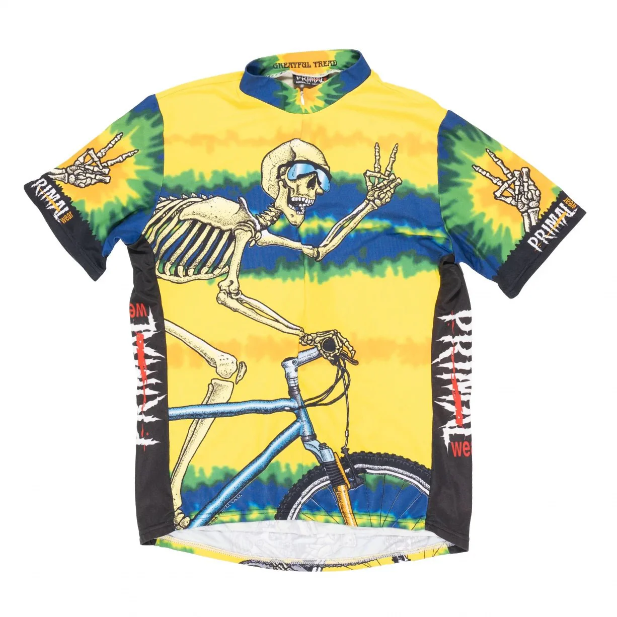 Primal Wear Grateful Tread Skeleton Cycling Jersey - Men's