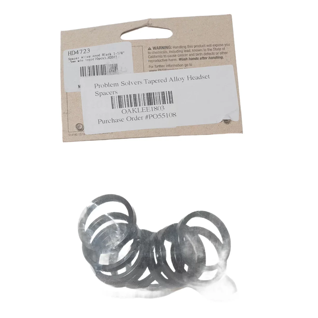 Problem Solvers Tapered Alloy Headset Spacers - Image 2