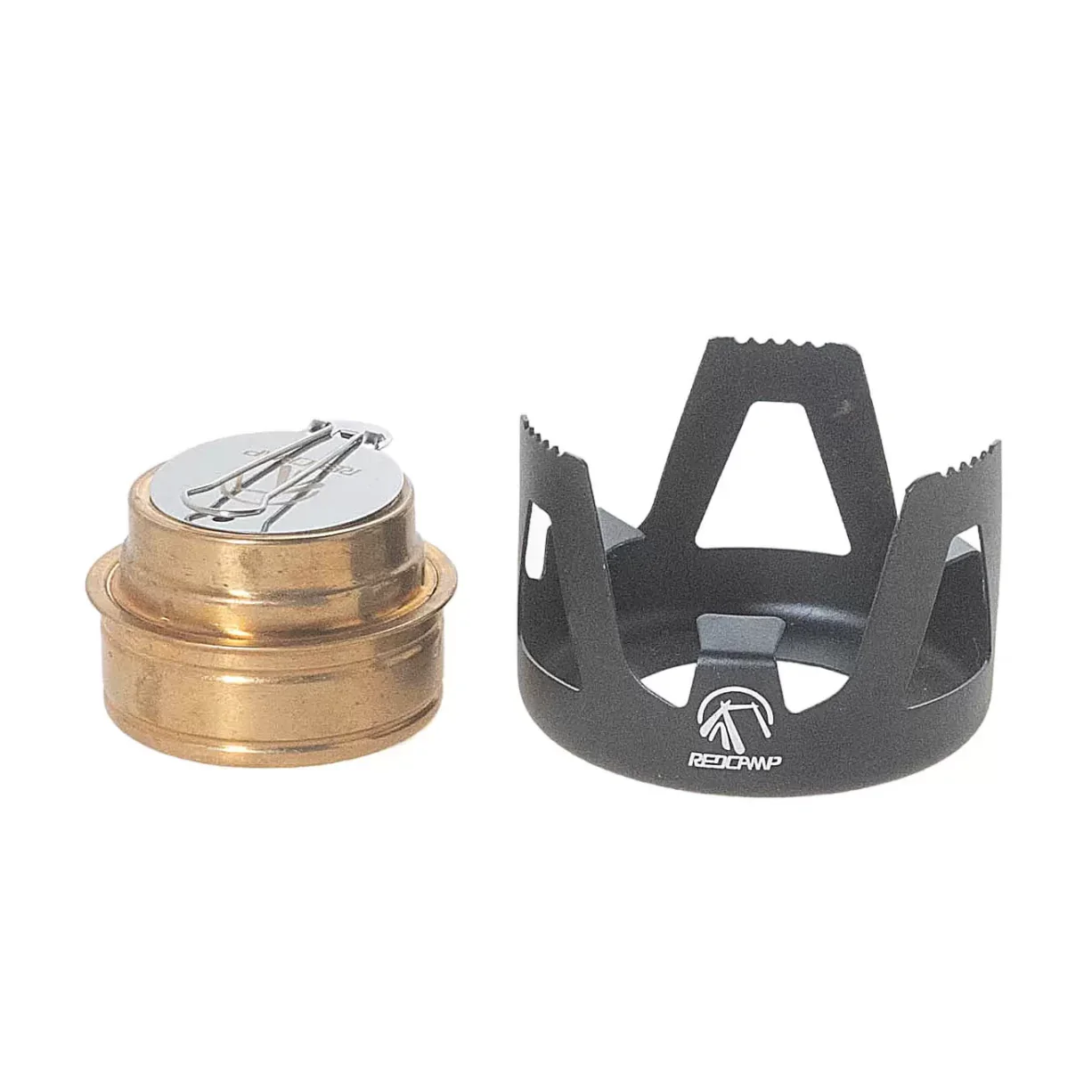 REDCAMP Mini Alcohol Stove with Aluminium Stand for Backpacking - Image 3