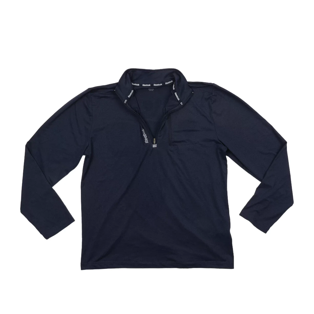 Reebok Quarter Zip Mock Neck Shirt - Men's - Image 2