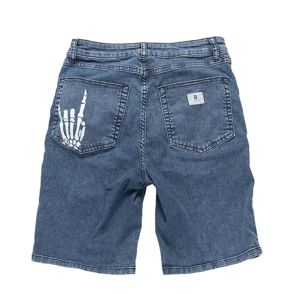 Ripton Black Acid Jorts - Women's - Image 2