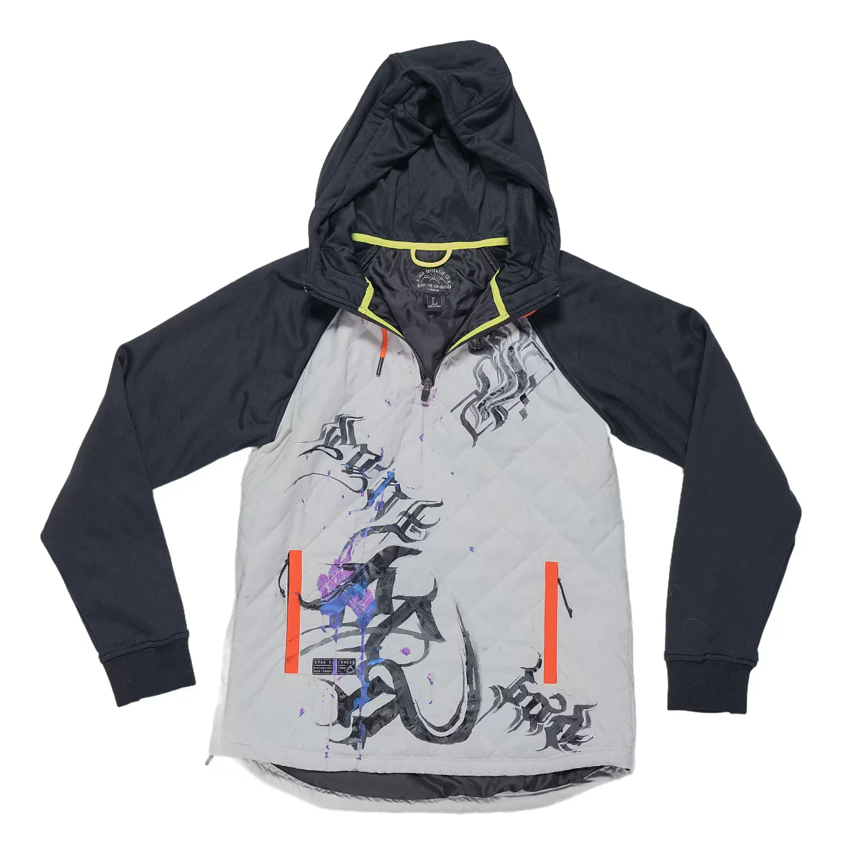 Saga Outerwear Co Quilted 1/4 Zip Hoodie - Women's - Image 2