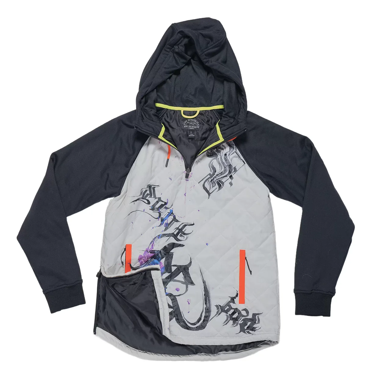 Saga Outerwear Co Quilted 1/4 Zip Hoodie - Women's - Image 3