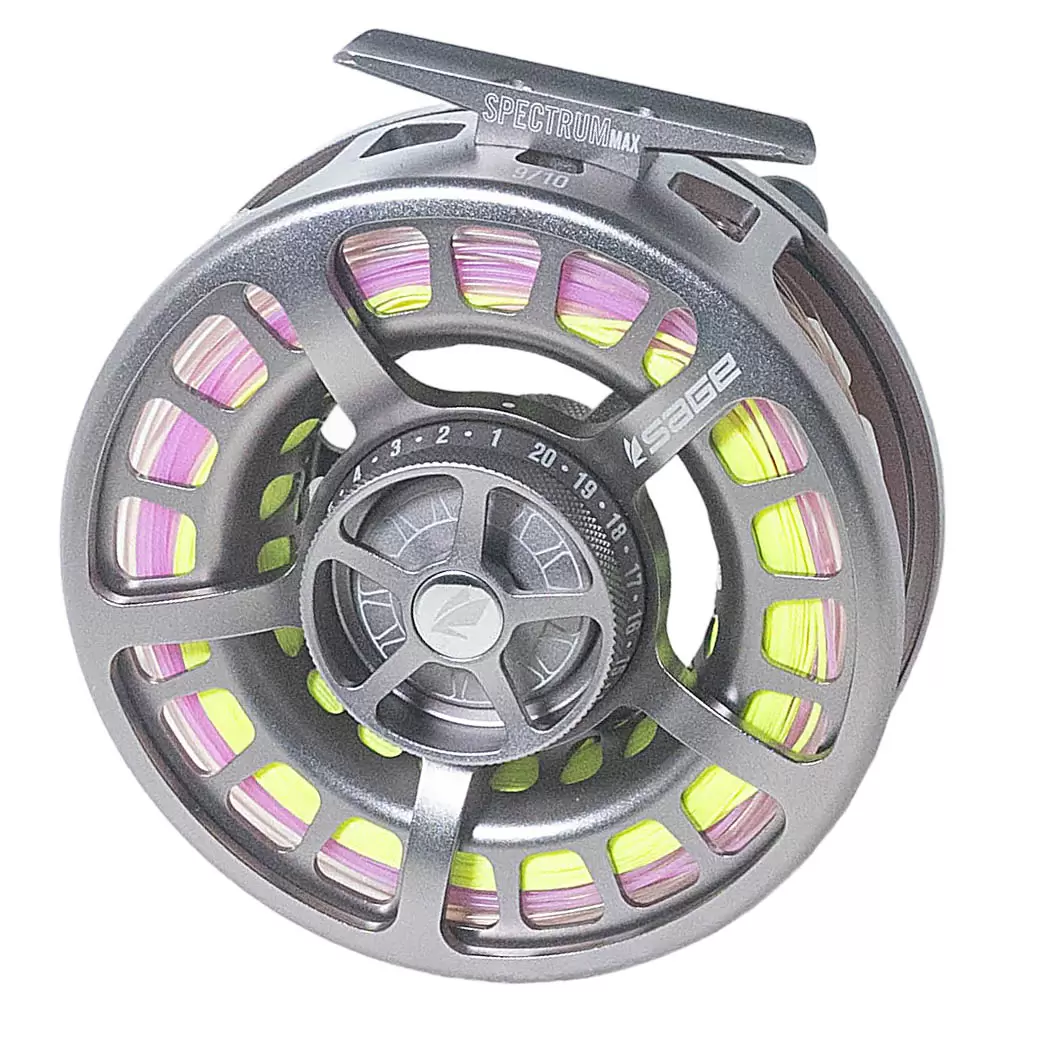 Sage Spectrum Max 9/10 Reel with RIO Coastal Quickshooter WF8I Line - Image 2