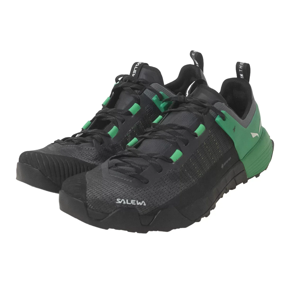 Salewa Wildfire NXT GTX Approach Shoe - Men's / Onyx/Irish Green / 9 - Image 2