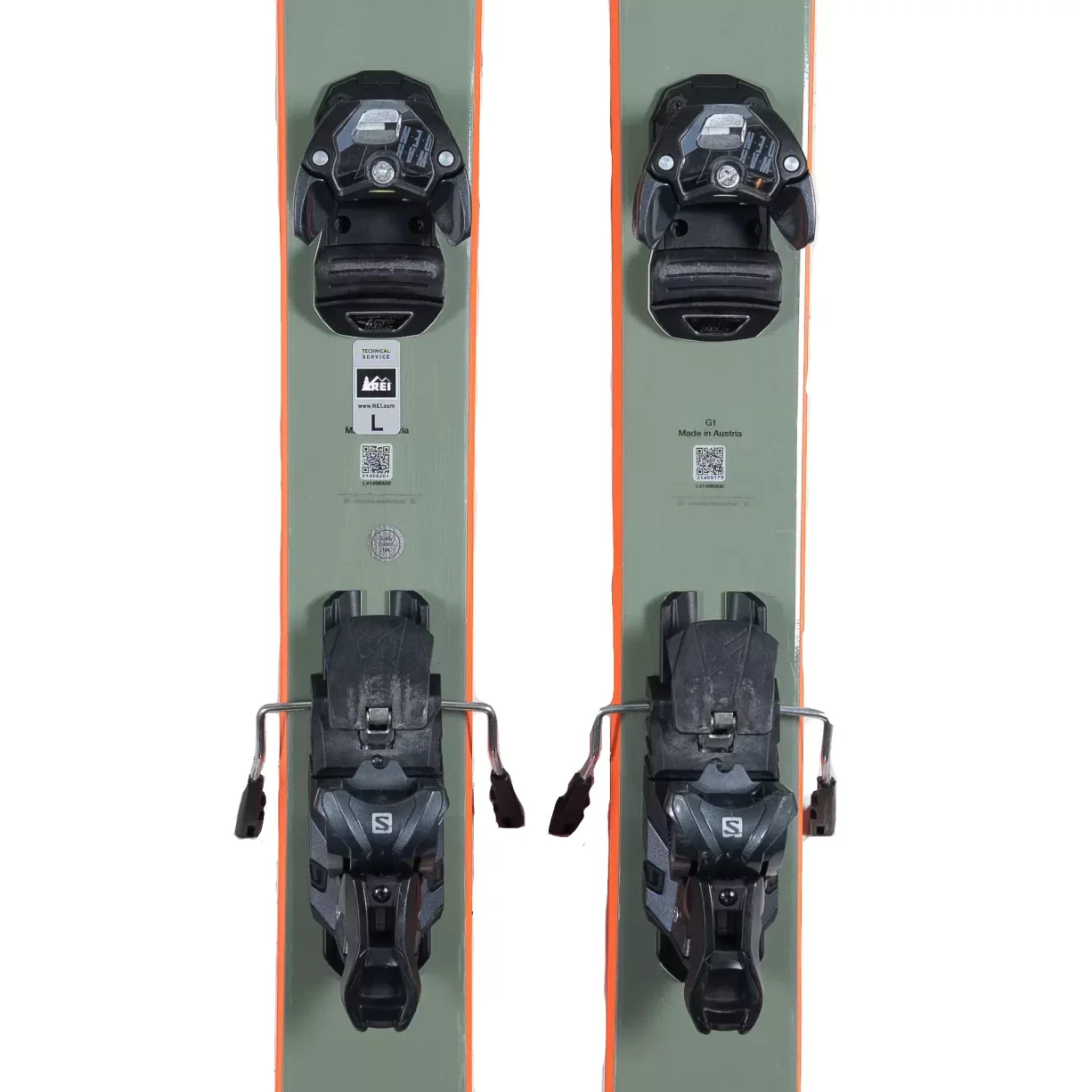 Salomon QST 106 Skis 2022 w/ Salomon Warden 13 Bindings - 188cm - Image 2