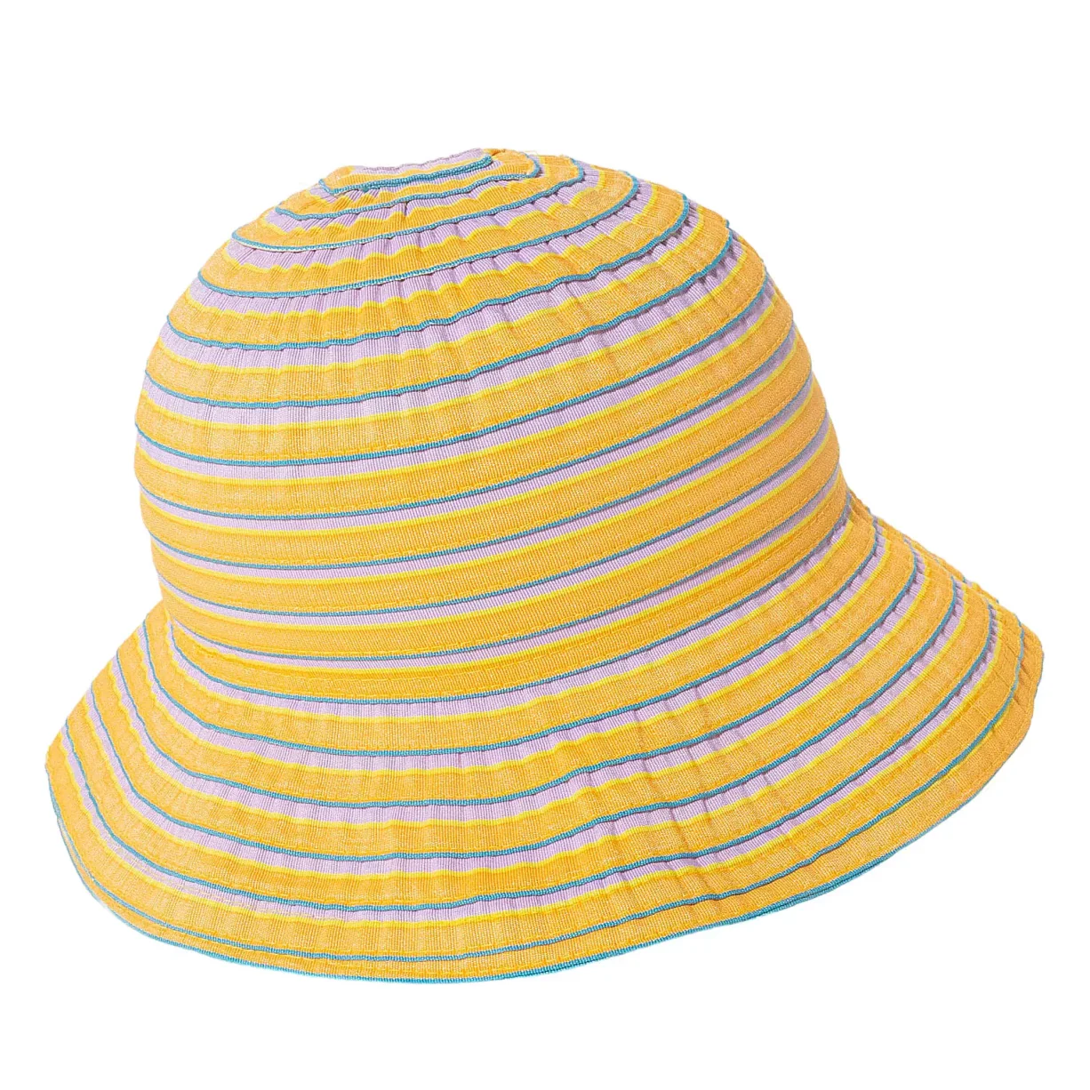 San Diego Hat Co. Striped Bucket Hat - Image 2