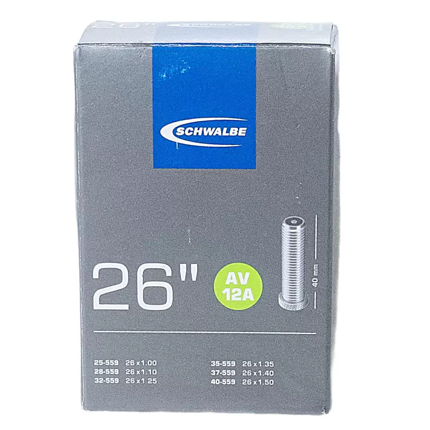 Schwalbe AV12A Schrader Valve Bike Tube