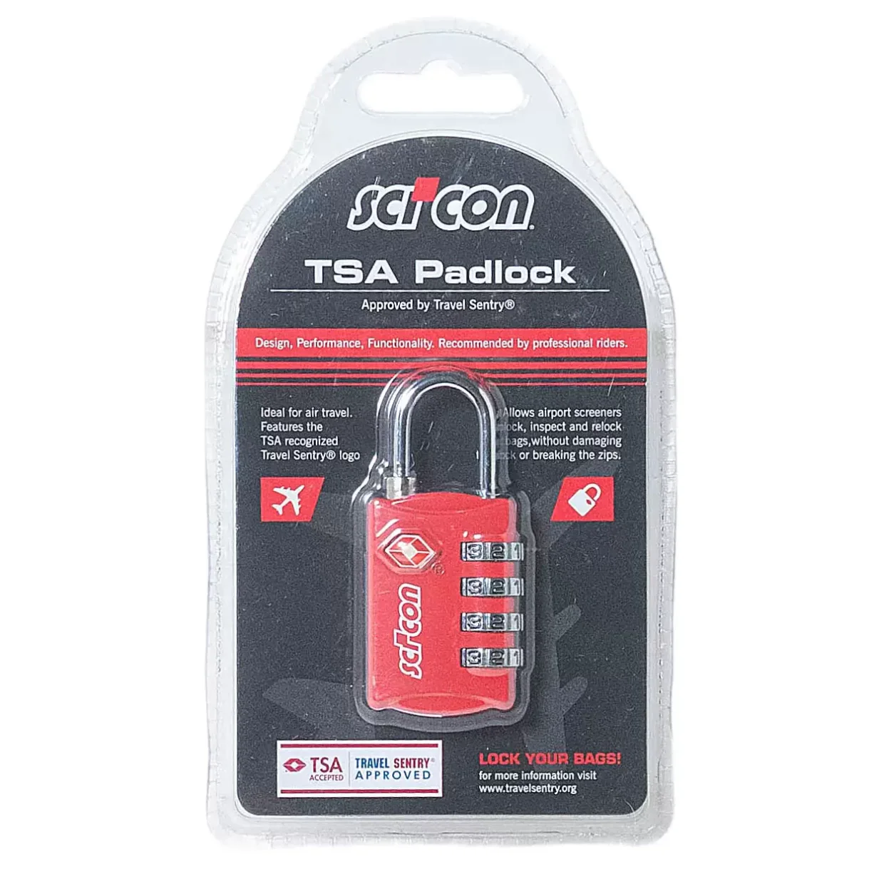 SciCon TSA Luggage Padlock