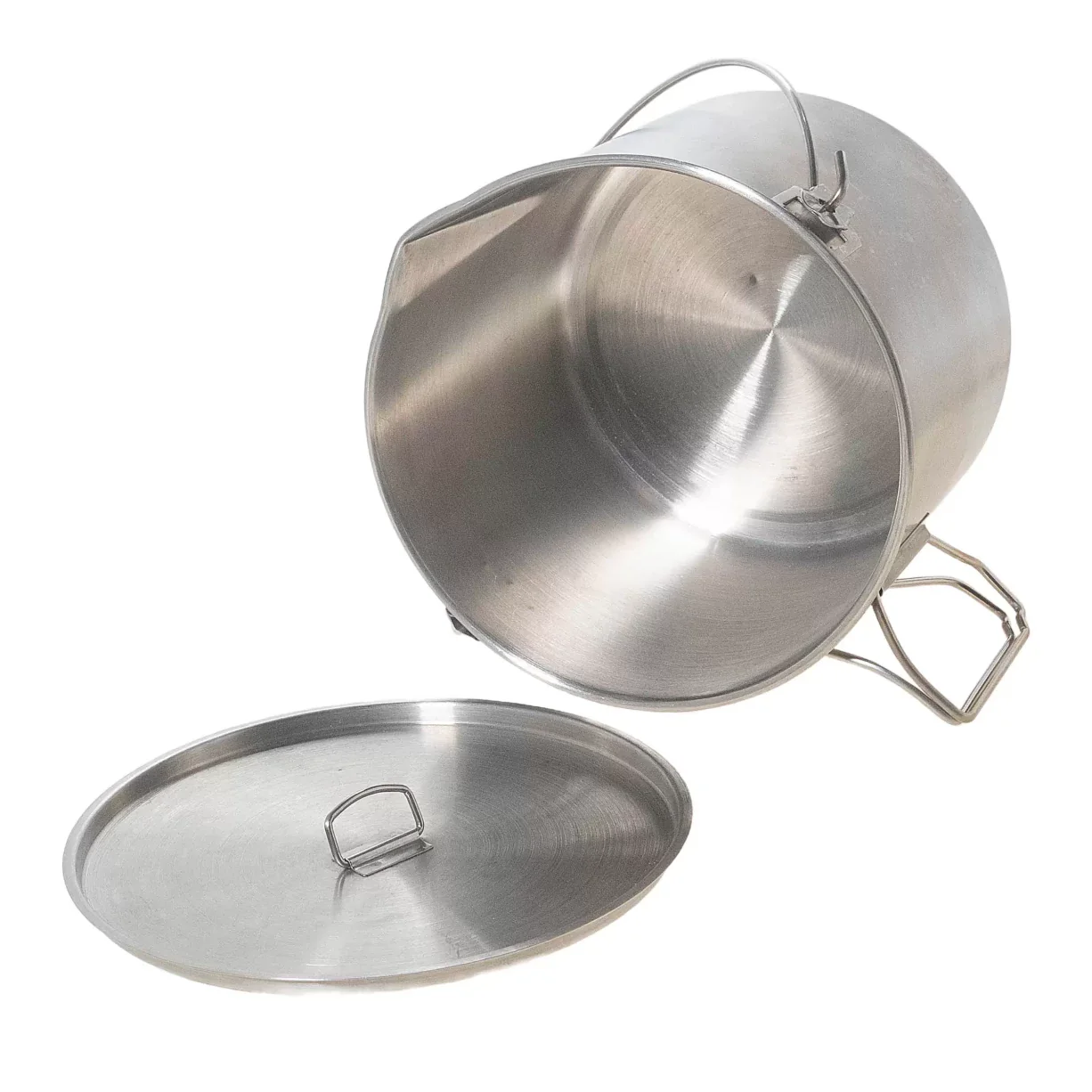 Self Reliance Outfitters Stainless Steel 120oz Bush Pot - Image 3