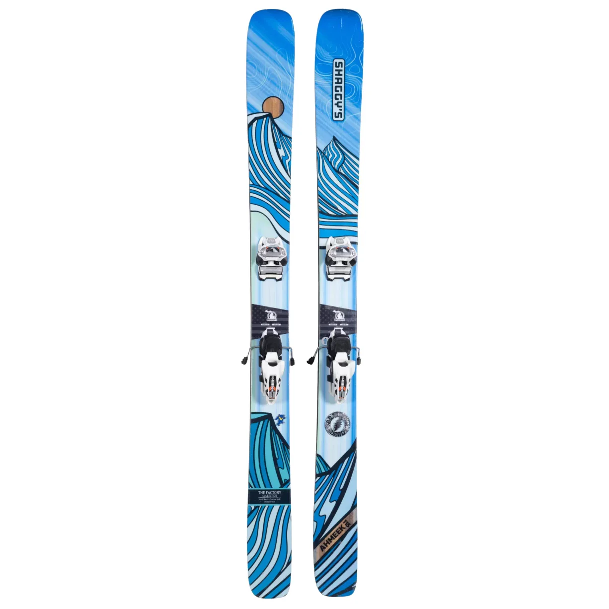 Shaggy's Ahmeek 115 Ski 2026 w/ Marker Griffon 13 Bindings - 174 cm
