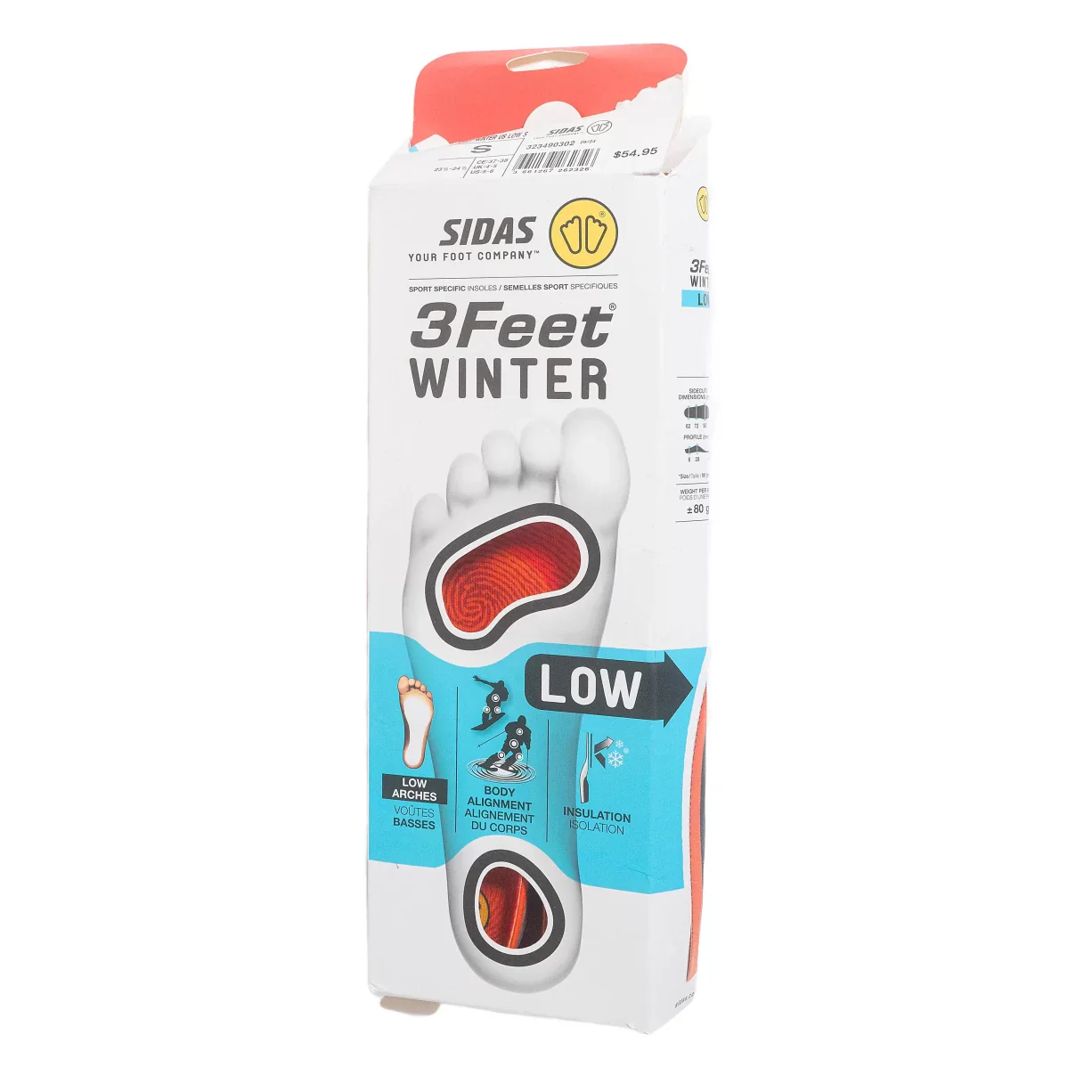 Sidas Winter 3Feet Low Insole
