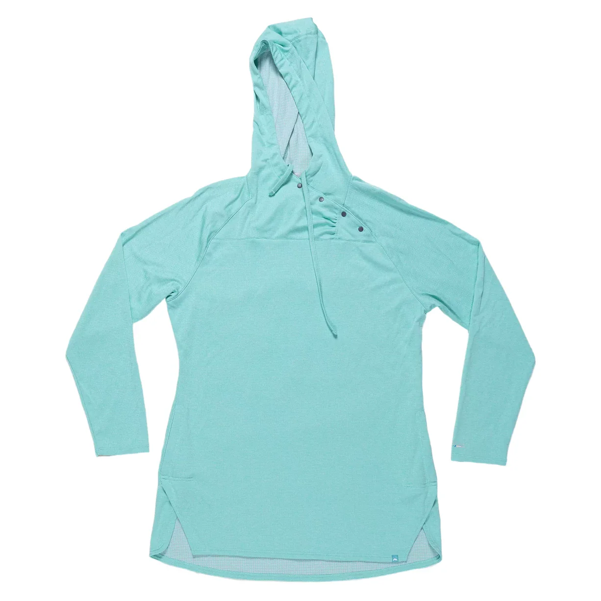 Simms Grid Tech Snap Button Sun Hoodie - Women's