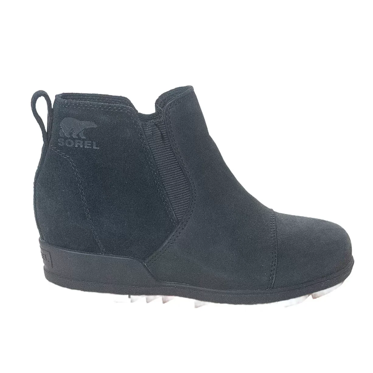 Sorel Evie Leather Wedge Ankle Boot - Women's