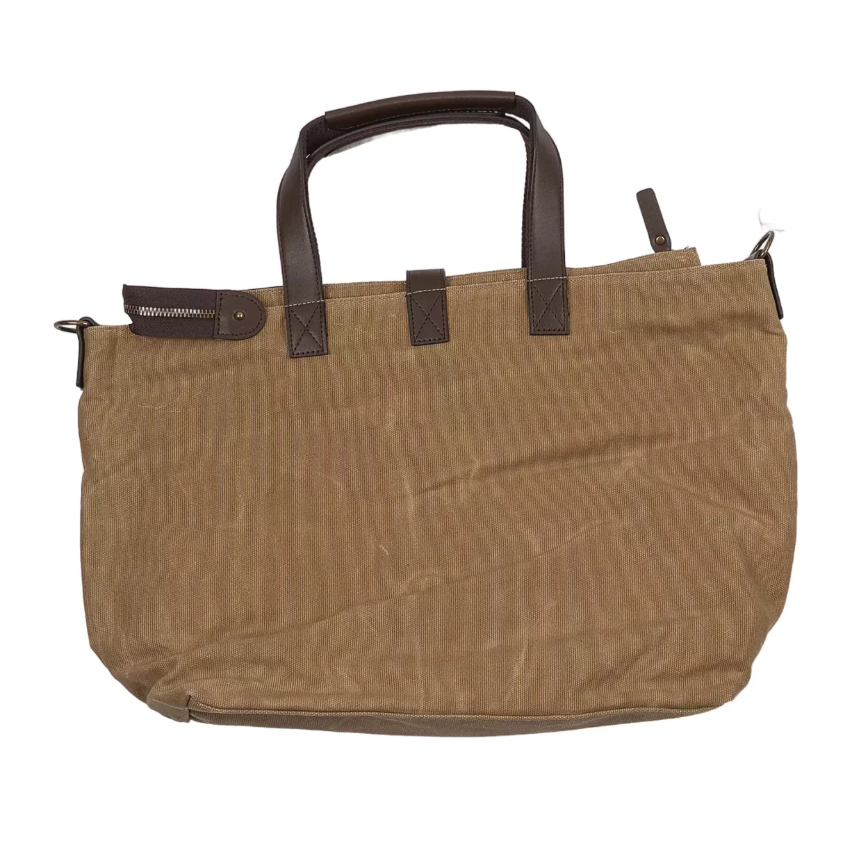 Steel City Waxed Canvas Tote Bag - Image 3