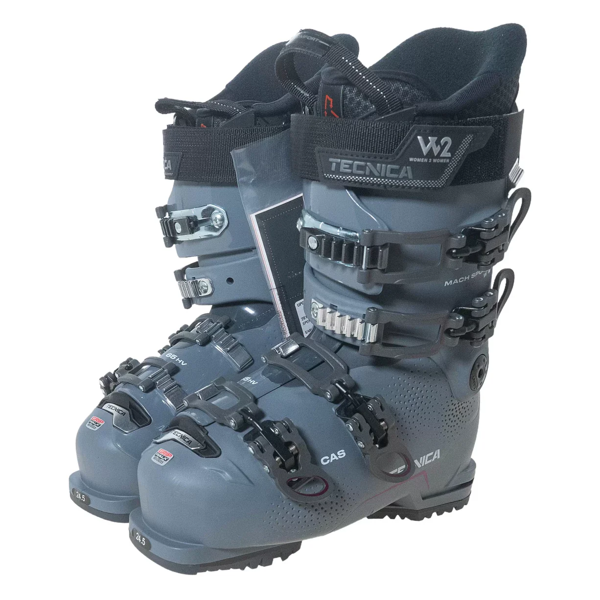 Tecnica Mach Sport W 65 HV Ski Boot - Women's / 24.5 - Image 2