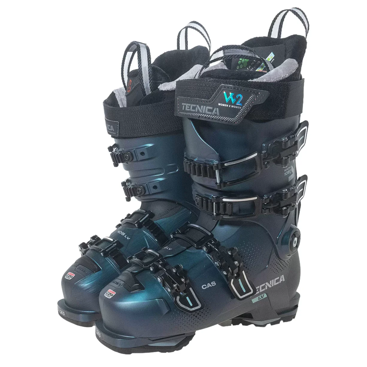 Tecnica Mach1 W 105 LV Ski Boot - Women's / 24.5 - Image 2