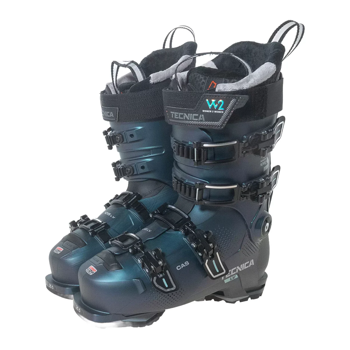 Tecnica Mach1 W 105 LV Ski Boot - Women's / 25.5 - Image 2