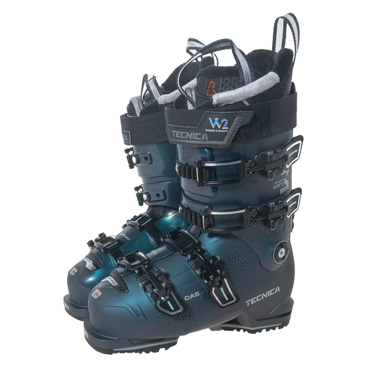 Tecnica Mach1 W 105 MV Ski Boot - Women's / 24.5 - Image 2