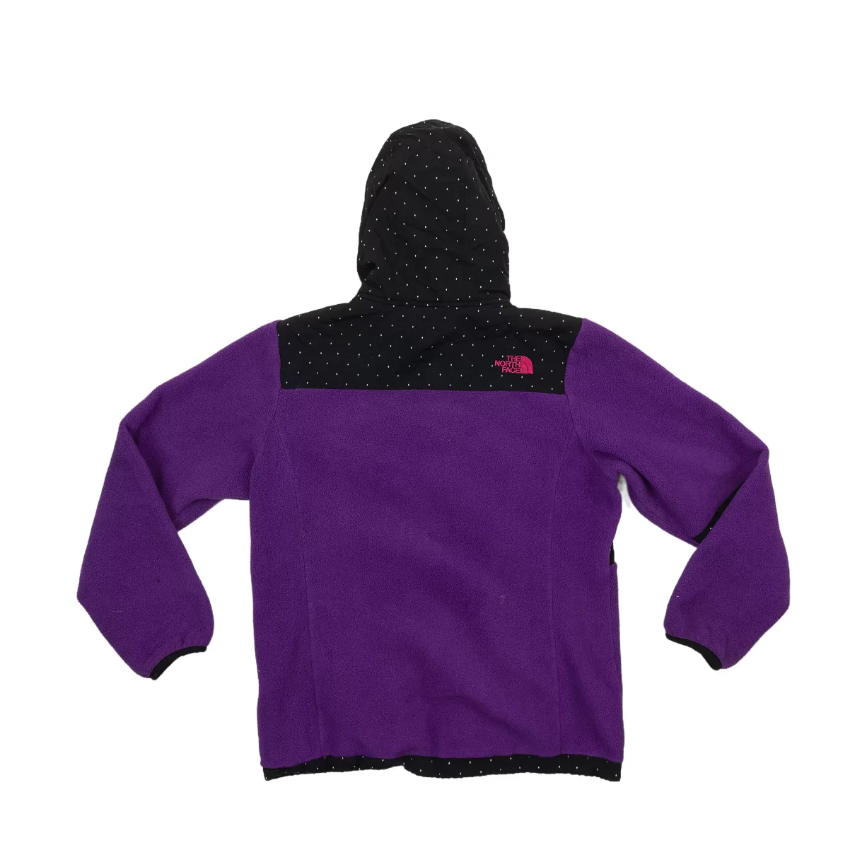 The North Face Hooded Denali Fleece - Girls' - Image 3