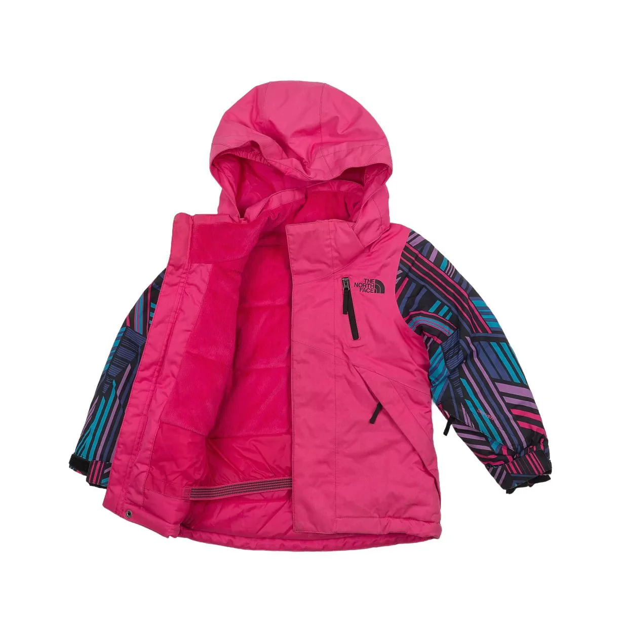 The North Face Moondoggy Down Hooded Jacket - Girls' - Image 2