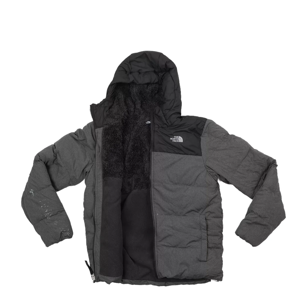 The North Face Moondoggy Down Hoodie - Boys' - Image 2