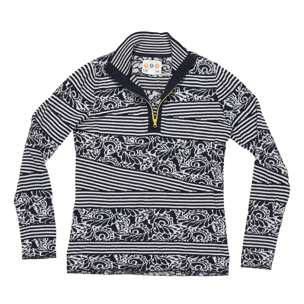 TITLE NINE Super Power 1/4 Zip Sweater - Women's - Image 2