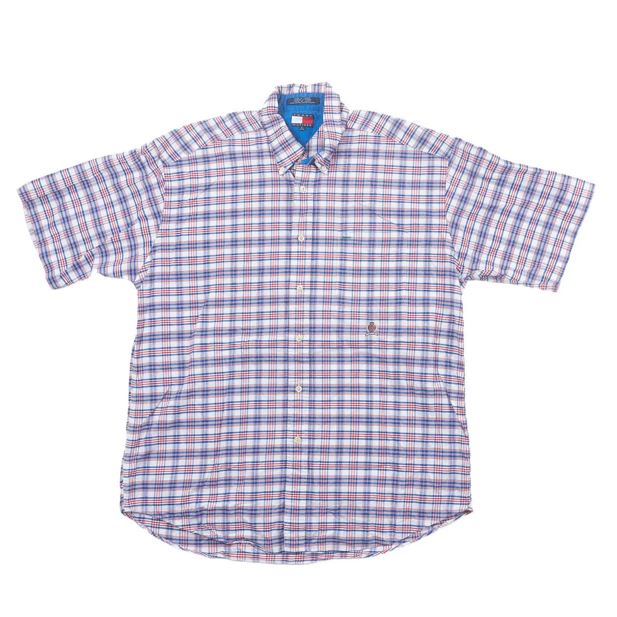 Tommy Hilfiger Button-Down Short-Sleeve Shirt - Men's