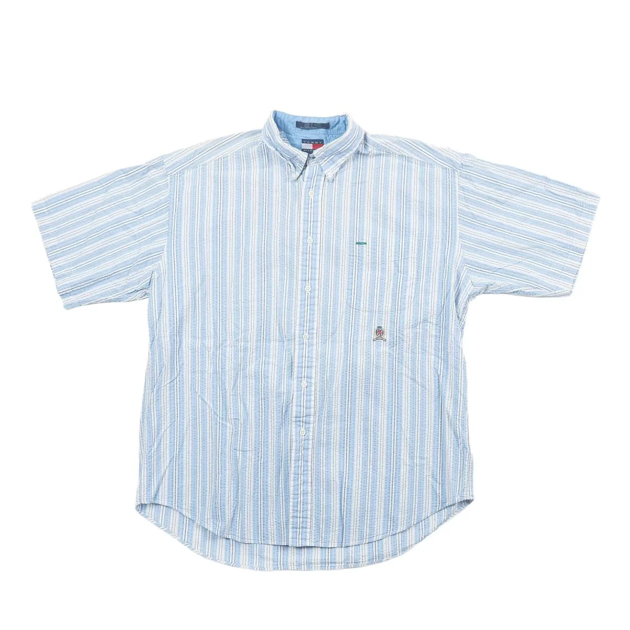 Tommy Hilfiger Short-Sleeve Button-Down Shirt - Men's