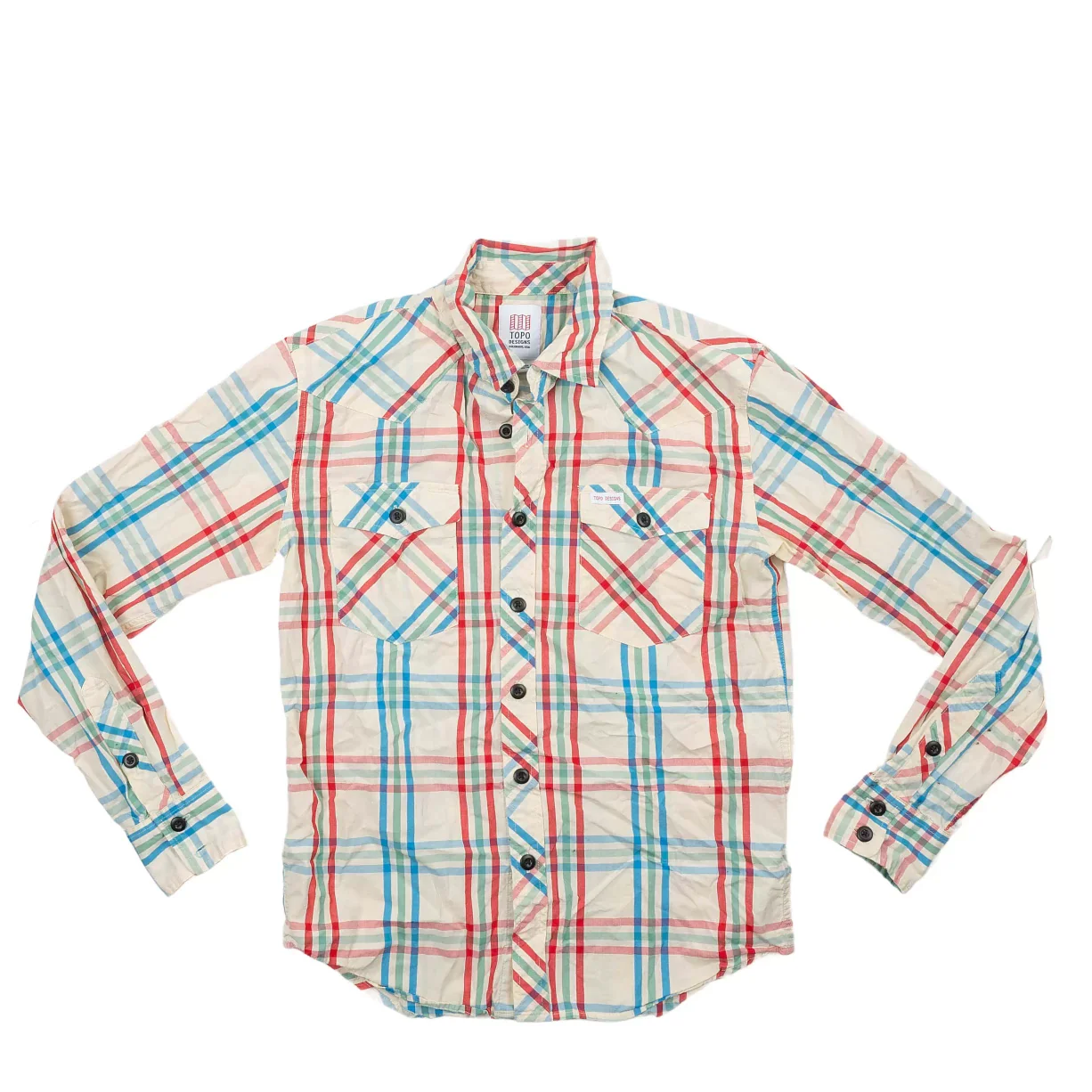 Topo Designs Long Sleeve Button Down Shirt - Men's