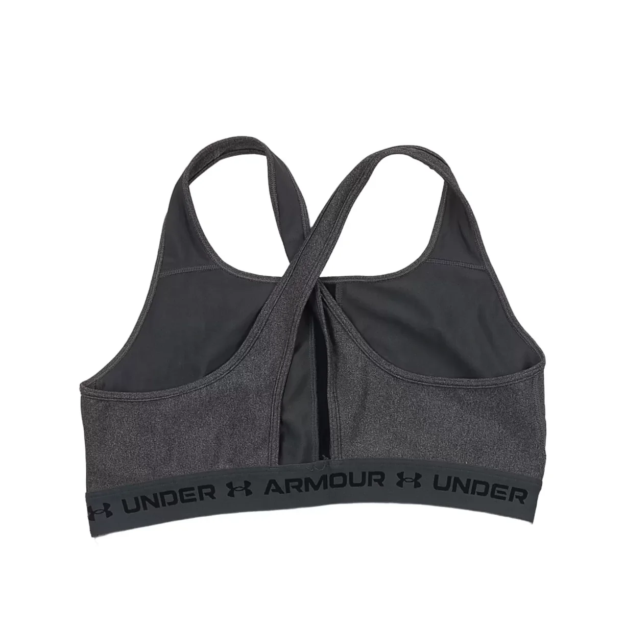 Under Armour Mid Crossback Scoop Neck Sports Bra - Women's - Image 2