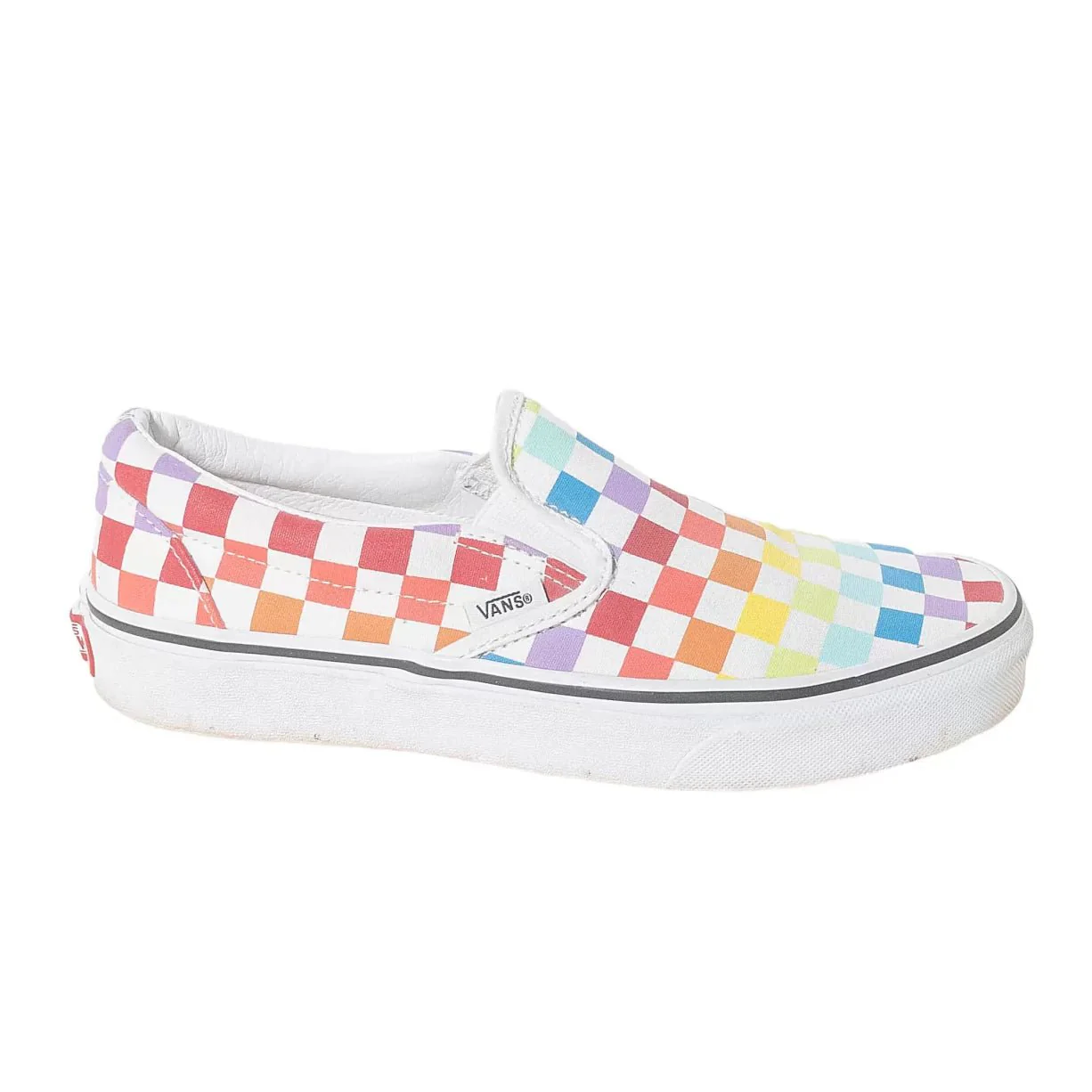 Vans Classic Slip-On Checkerboard Shoe - Women's