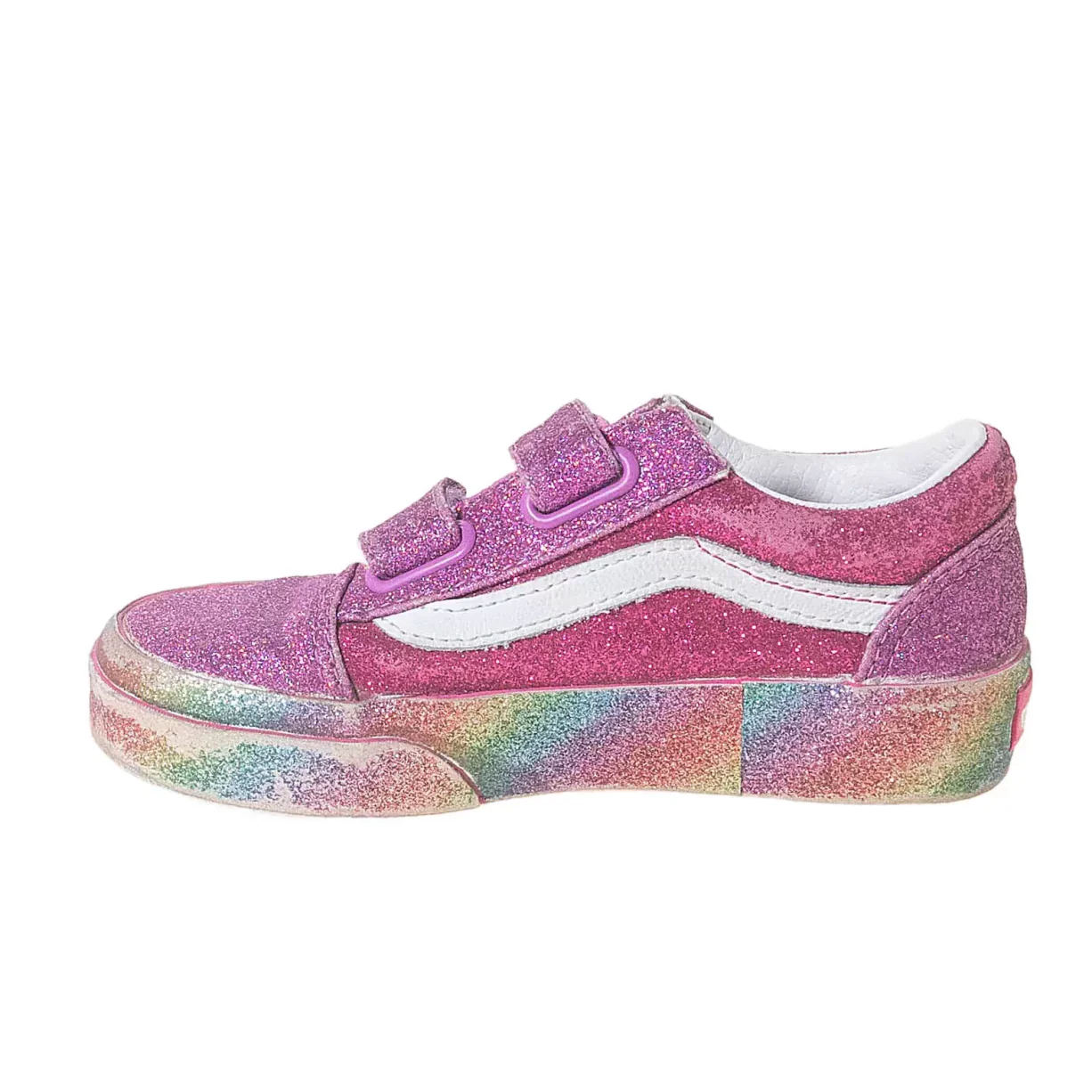 Vans Old Skool Sparkle Shoes - Kids' - Image 3