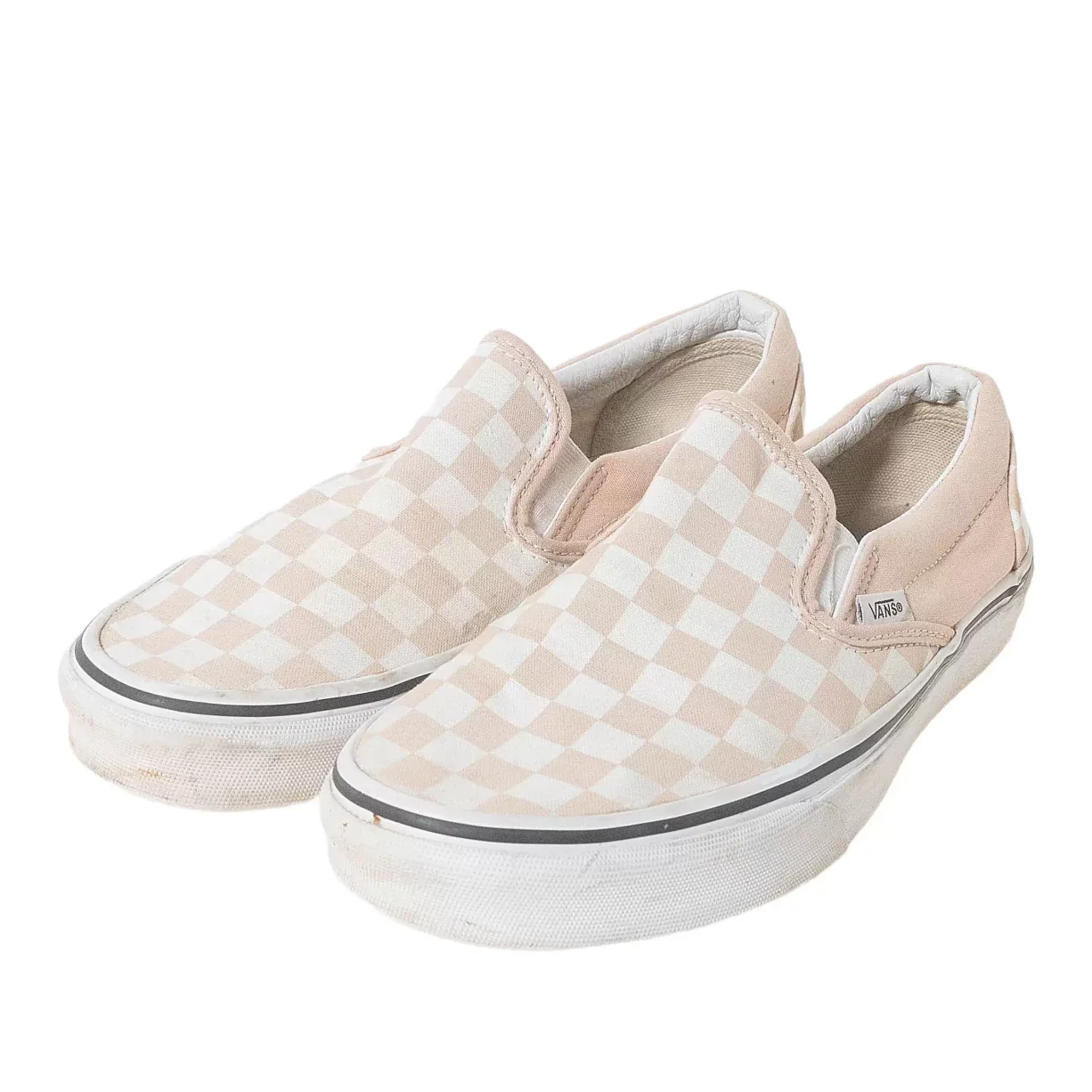 Vans Slip-On Checkerboard Shoes - Women's - Image 2