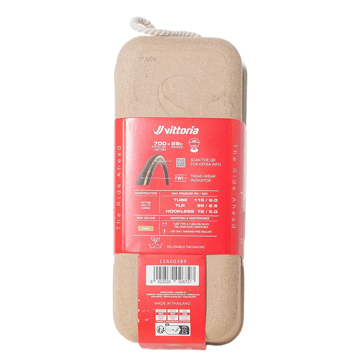 Vittoria Corsa PRO Tubeless-Ready Bike Tire - 700x28c - Image 2