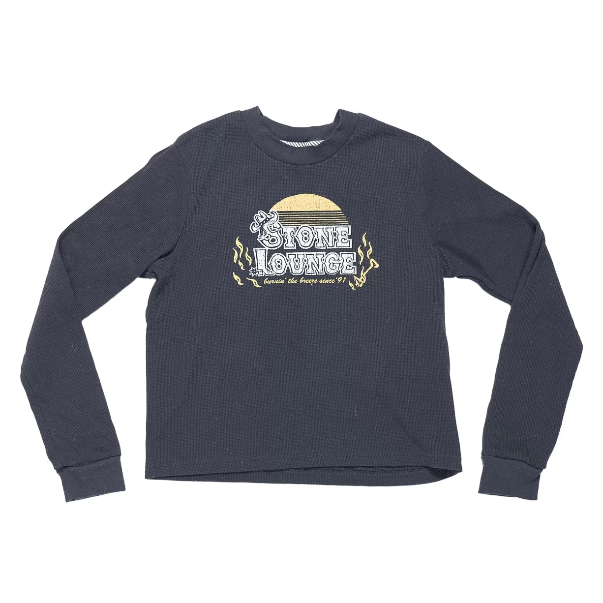 Volcom Waffle Knit Long Sleeve Shirt - Kids