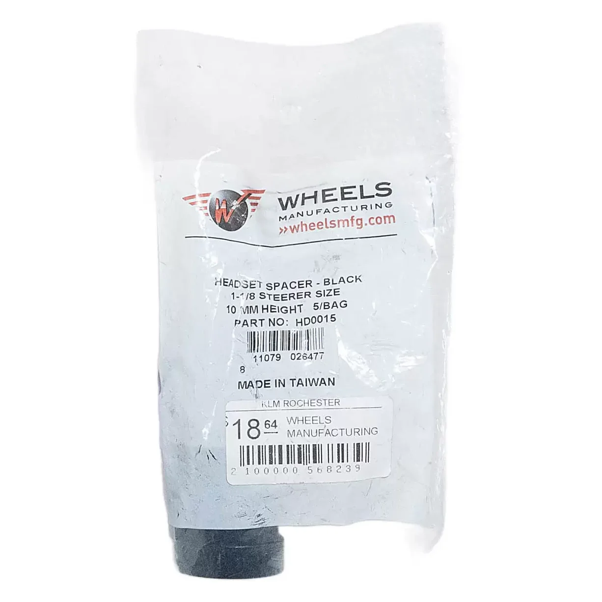 Wheels Manufacturing Aluminum Headset Spacer