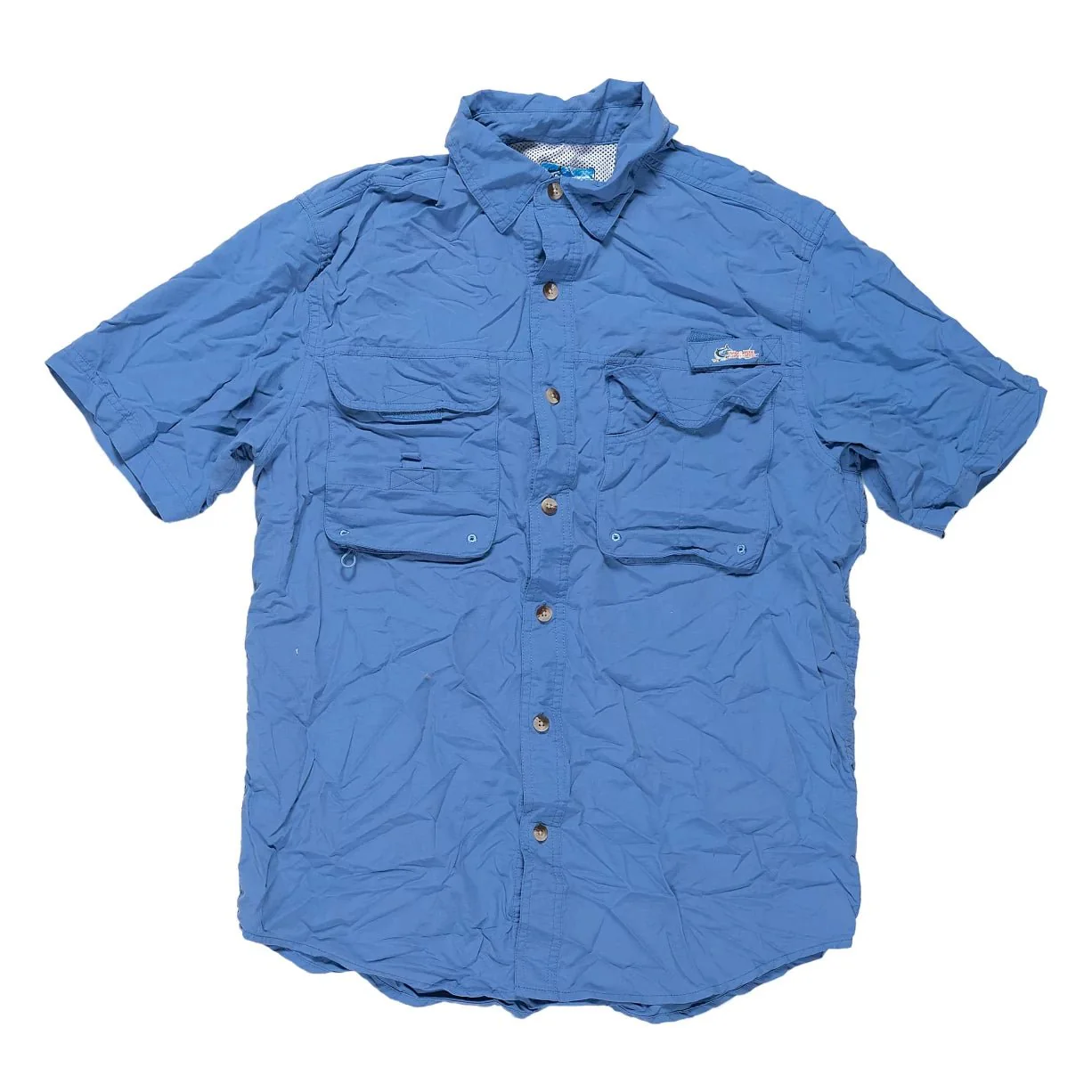 World Wide Sportsman Short Sleeve Button Down Shirt - Men's
