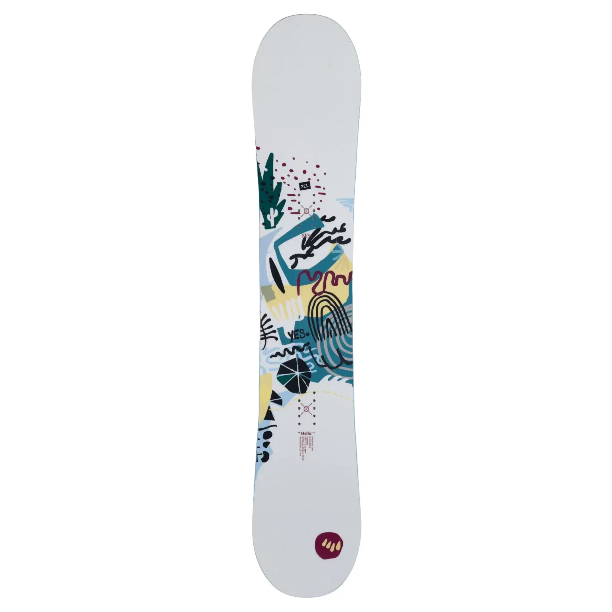 Yes. Hello Snowboard 2025 Women's - 149cm