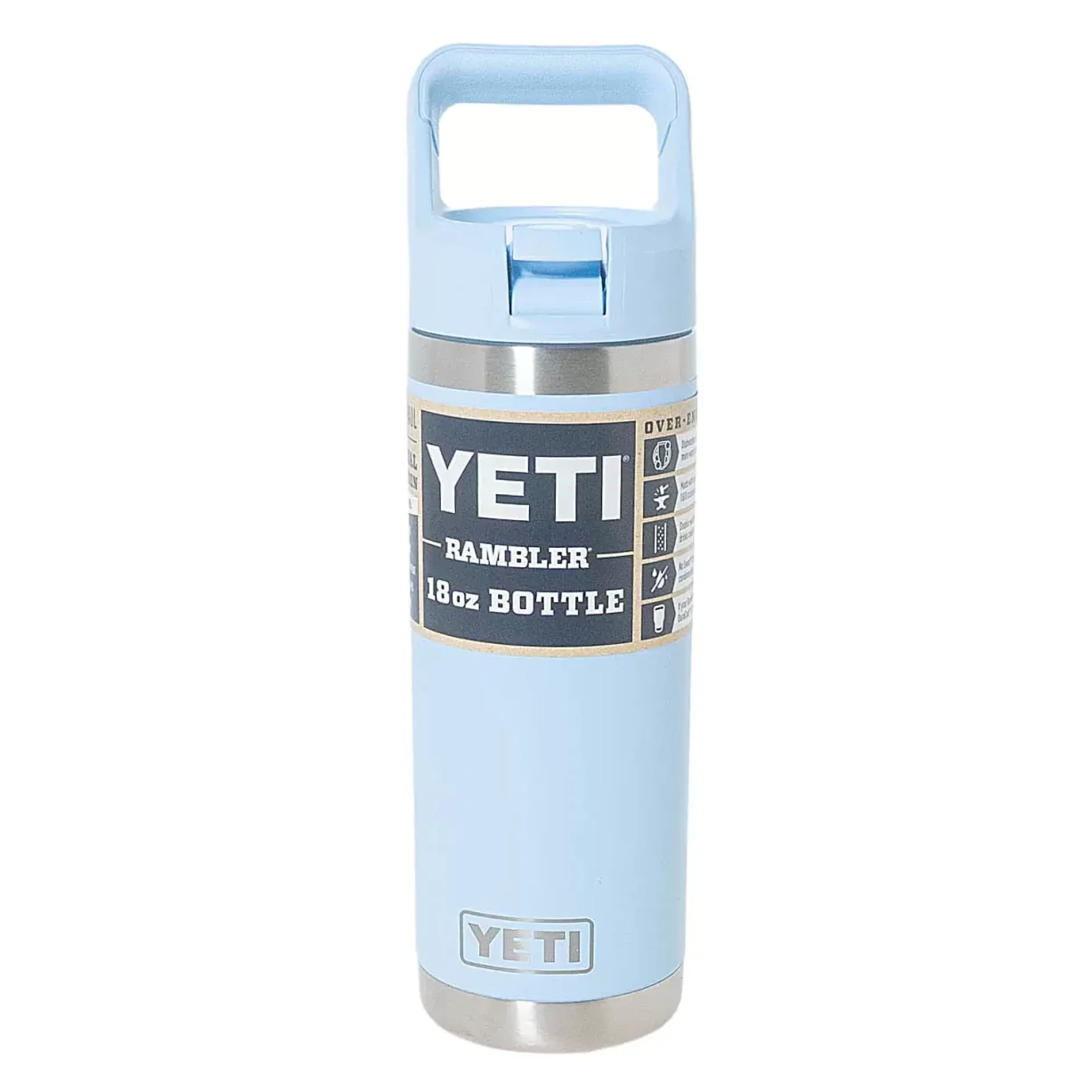 Yeti Rambler Water Bottle with Straw Lid